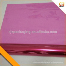 Red PET plastic film for decorative films